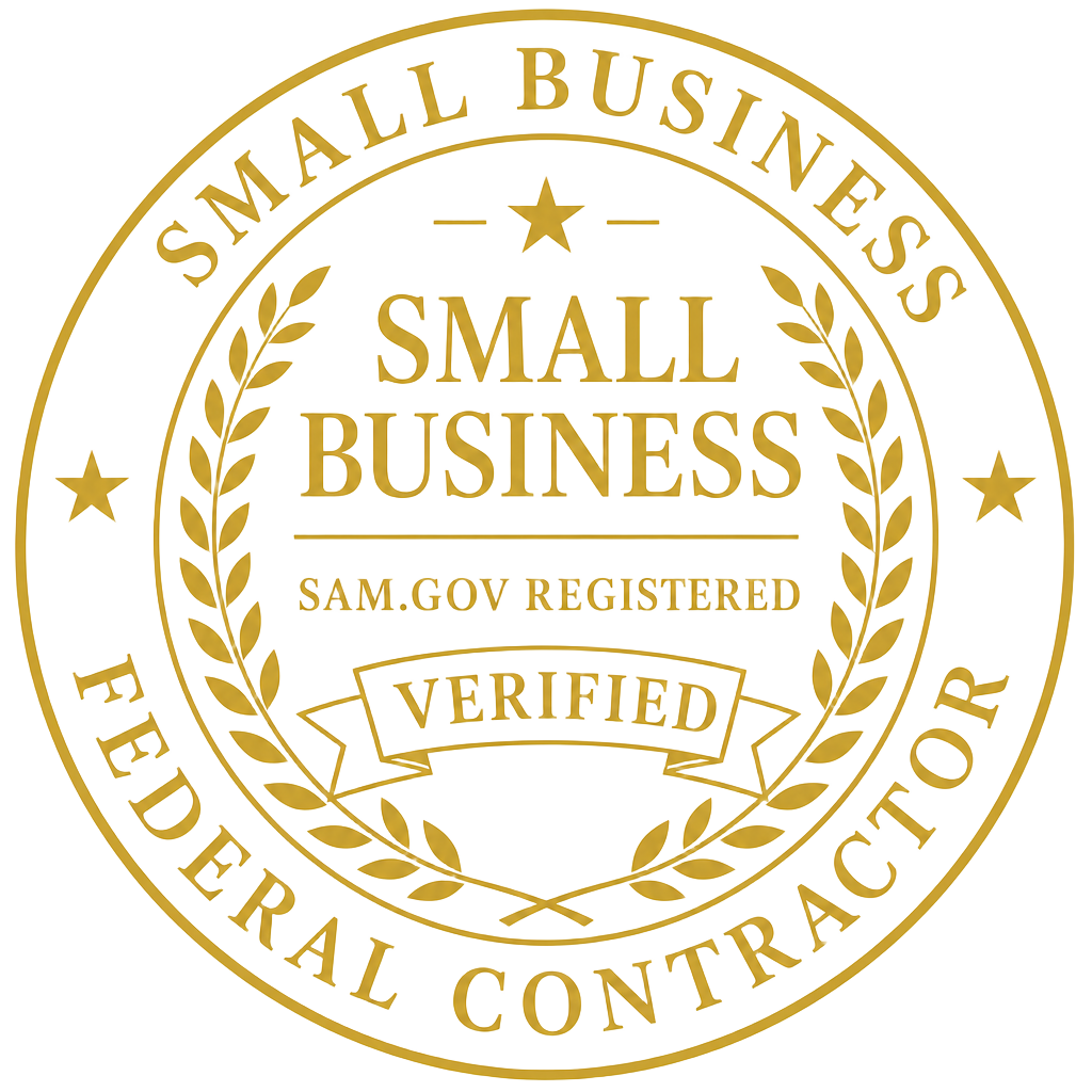 Small Business certification badge