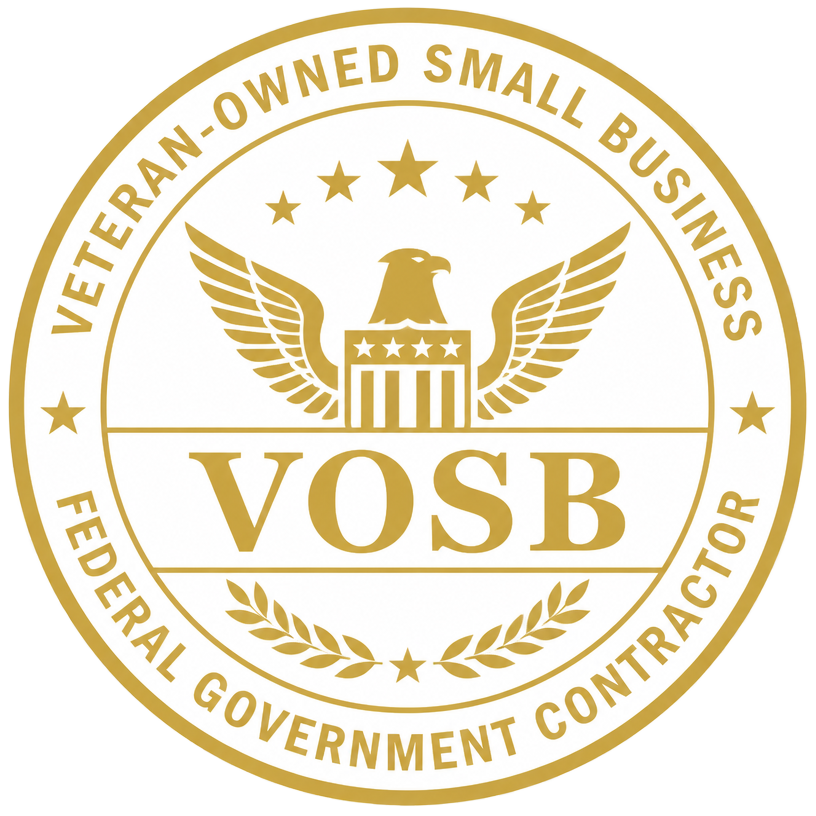 VOSB certification badge